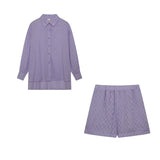 Marlene | Let bluse- og shorts-sæt