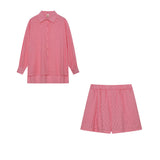 Marlene | Let bluse- og shorts-sæt