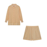 Marlene | Let bluse- og shorts-sæt