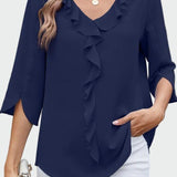 Andrea | Sort bluse