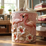 Bloom Flamingo Vasketøjskurv