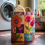 Boho stil vasketøjskurv