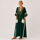 Kaftan Noor Grøn Etnisk
