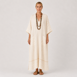 Kaftan Farah Beige Striber