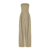 Nina - Havejumpsuit med spidse stropper
