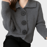 Malene | mørkegrå cardigan