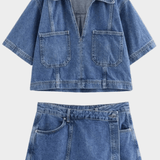 Hindbær | Denimsæt