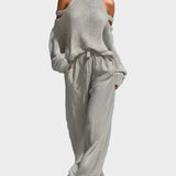 Sara - Moderne sæt af strik og hør