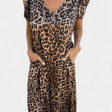 Ronja | Leopard jumpsuit