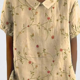 Selma | Blomsterbluse