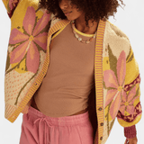 Stine | Blomstercardigan