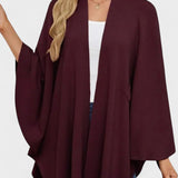 Yvette | Elegant draperet poncho