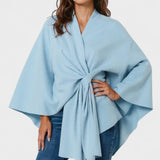 Yvette | Elegant draperet poncho