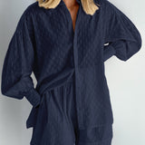 Marlene | Let bluse- og shorts-sæt