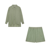 Marlene | Let bluse- og shorts-sæt