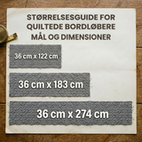 Quiltet bordløber - Equestrian Kunst